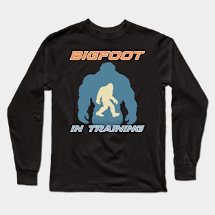 Bigfoot In Training Long Sleeve T-Shirt